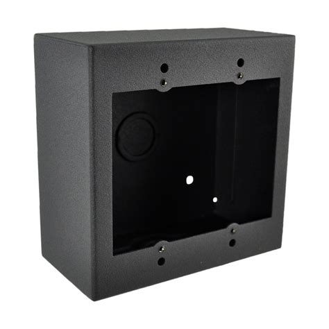 electrical outlet box metal|steel 20.5x14.4x4.5 wall mount box.